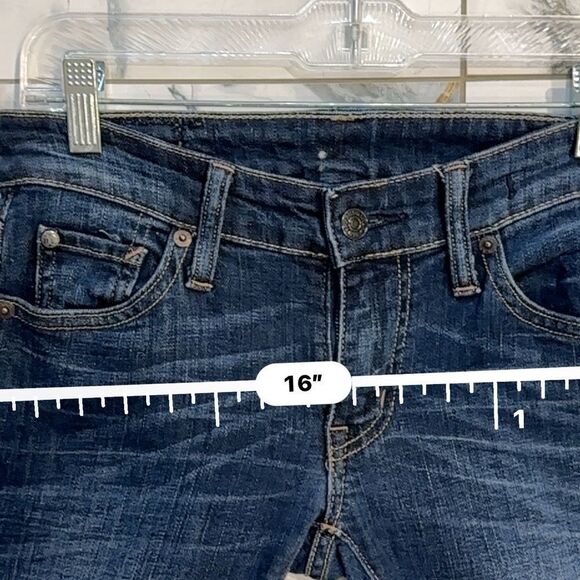 VTG Ralph Lauren Denim & Supply | Blue Skinny Jeans knee high boot jeans - Picture 9 of 10